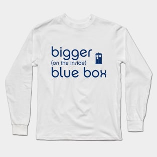 Bigger on the inside - TARDIS - department store design Long Sleeve T-Shirt